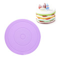 DIY Cookies Baking Plastic Pan Decorating Plate Rotating Table Round Cake Stand Tool Cake Rotary Turntable